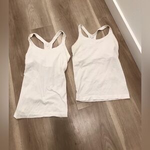 Lululemon Ebb To Street Tank lot of 2 *Read*